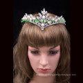 Perla de diamante de imitación Tiara representación Crystal Crown